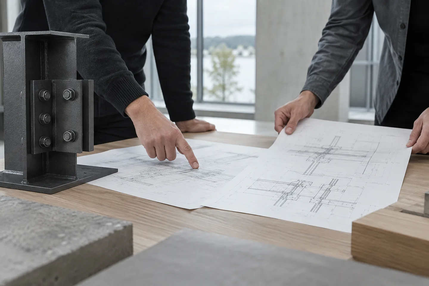 Editorial image of engineering work and review.